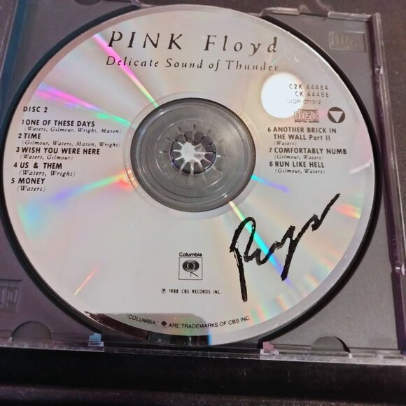 Pink Floyd Delicate Sound of Thunder CD Classic Rock 2 disc set - Picture 6 of 8